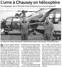 L'Urne &agrave; Chausey en h&eacute;licopt&egrave;re