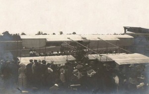 1ère expérience d'aviation à Avranches le 27 juillet 1910